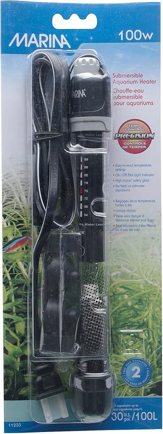 Marina Submersible Aquarium Heater 100 Watt