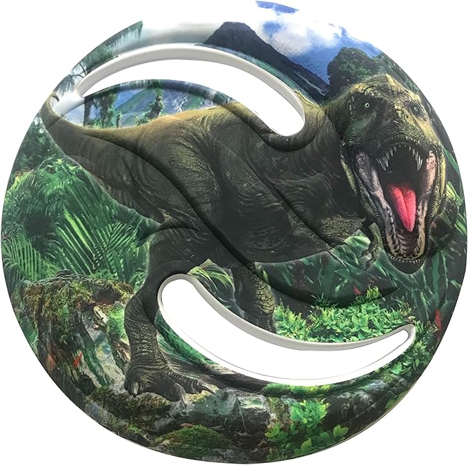 Dino Saucer Foam Flying Disc TREX 1 Piece