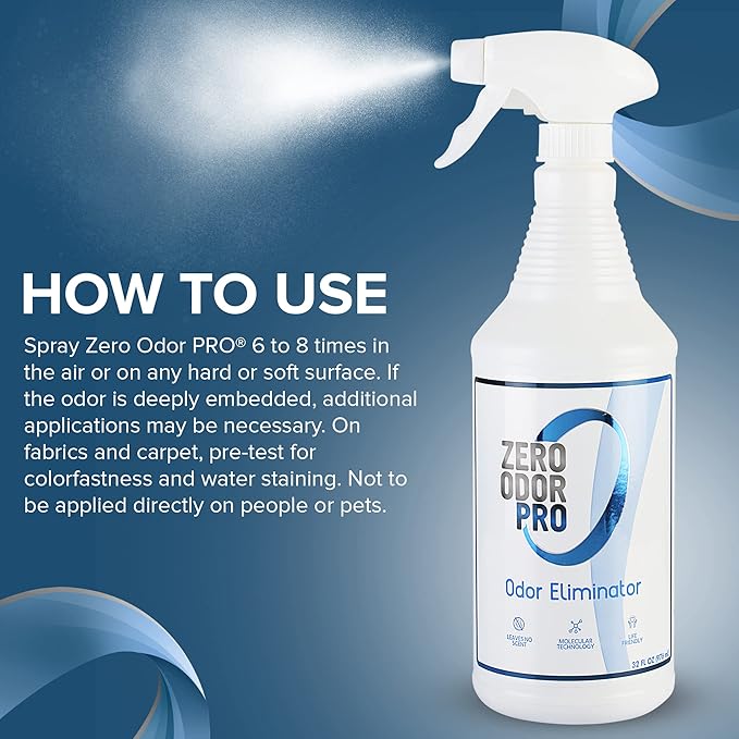 ZERO ODOR 32 oz. PRO Odor Eliminator Spray PL1320006