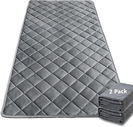 Guinea Pig Thickened Fleece Bedding, 49X24in 2Pack, Easy Clean & Super Absorbent & Odor Control & Waterproof Reusable Guinea Pig Cage Liner for Guinea Pig, Dog, Small Animal, Rabbit, Bunny, Chinchilla