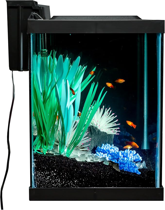 Tetra ColorFusion Aquarium 20 Gallon Fish Tank Kit, Includes LED Lighting and Decor