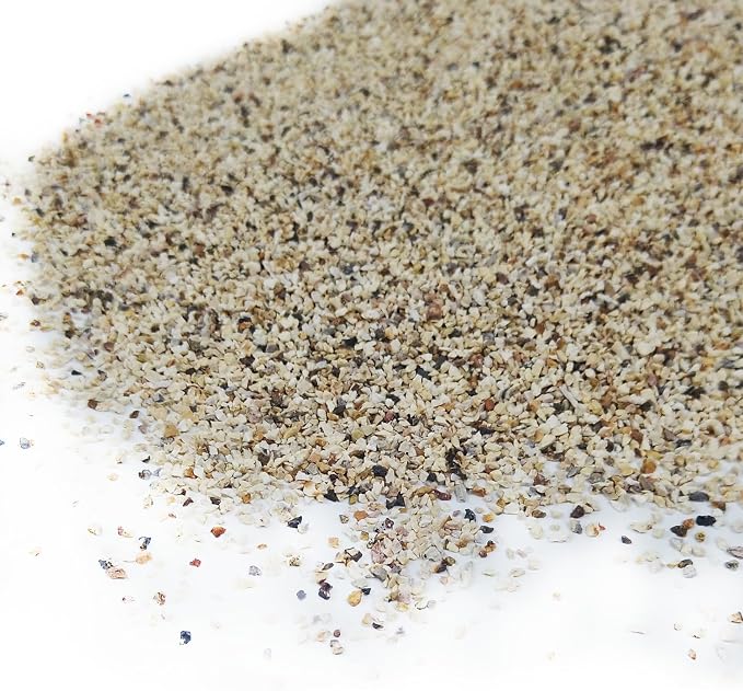 TWINKLING Silica Sand, Aquarium Sand, Horticultural Sand, Vermiculite, Coarse Sand for Plants, Fire Pit, Aquarium, Fish Tank, Resin Art, DIY Craft, Vase Filler, Home Decor, 410g/14.5oz (16-30 Mesh)