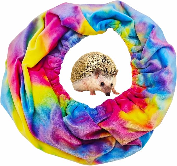 Hedgehog Bonding Scarf Hedgehog Cuddle Sack Snuggle Fleece Pouch for Sugar Glider Guinea Pig Travel Sling Carrier Bag