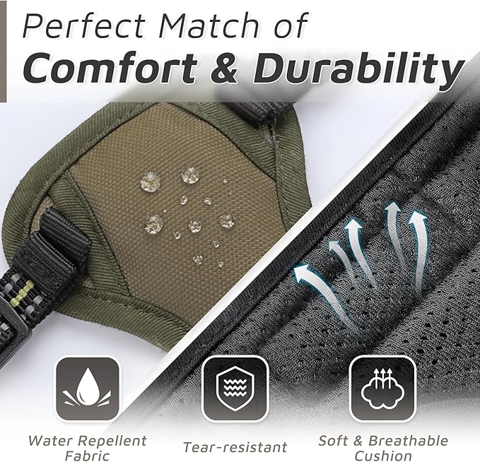 Eagloo Small Dog Harness No Pull, Service Vest with Reflective Strips and Control Handle, Adjustable and Comfortable for Easy Walking, No Choke Pet Harness with 2 Metal Rings, Brown, XS