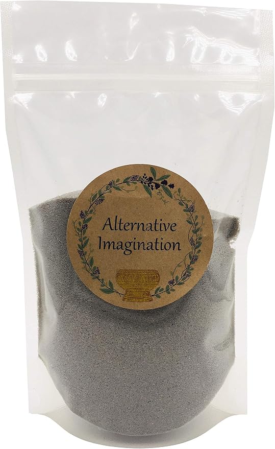 Alternative Imagination Grey Fine Colored Sand for Ritual Use, Zen Gardens, Incense Burners, Smudging Bowls, Unity Ceremonies, Mandalas, Spiritual Practices, Arts & Crafts (1 Pound)