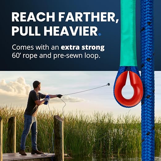 AnglerMag™ Magnet Fishing Kit - 1325 lbs Double Sided Neodymium Magnetic Fishing Stuff with Rope - 10 PCS Extra Strong Complete Gift Set with eBook, Carabiner, Gloves, Grappling Hook & Carrying Bag
