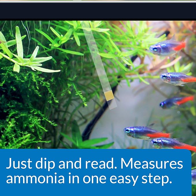 Mars Fishcare North America 25 Count Ammonia Aquarium Test Strip