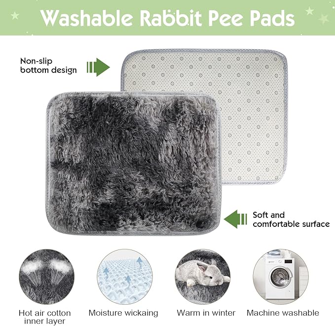 Large Rabbit Hideouts, Wooden Bunny House Rabbit Houses and Hideouts Habitat Castle for Indoor Bunnies, Guinea Pigs, Hamsters, Chinchillas