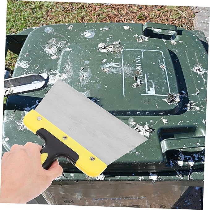 ORFOFE Guano Cleaning Scraper Bird Poop Droppings Cleaning Stainless Steel Blade