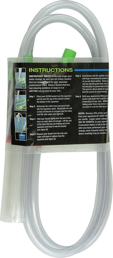 Python Pro-Clean Aquarium Gravel Washer/Siphon Kit, Medium with Siphon Squeeze, 1 Count (Pack of 12)
