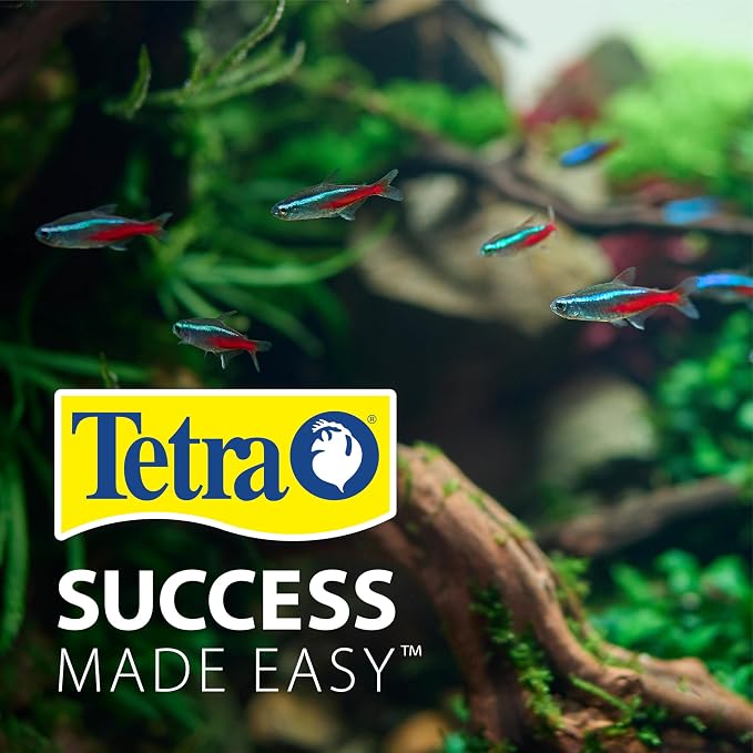 Tetra LED Aquarium Hood 20 in x 10 in, Low-Profile Fish Tank Cover | With Hidden Lighting