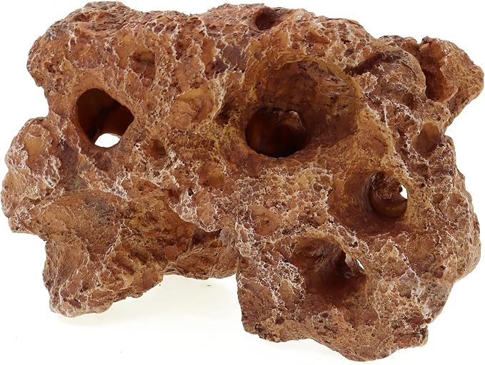 Large Aquarium Decoration Hideouts Resin Rock Mountain Hideaway Cave | Artificial Sea Coral Fish Tank Decoration
