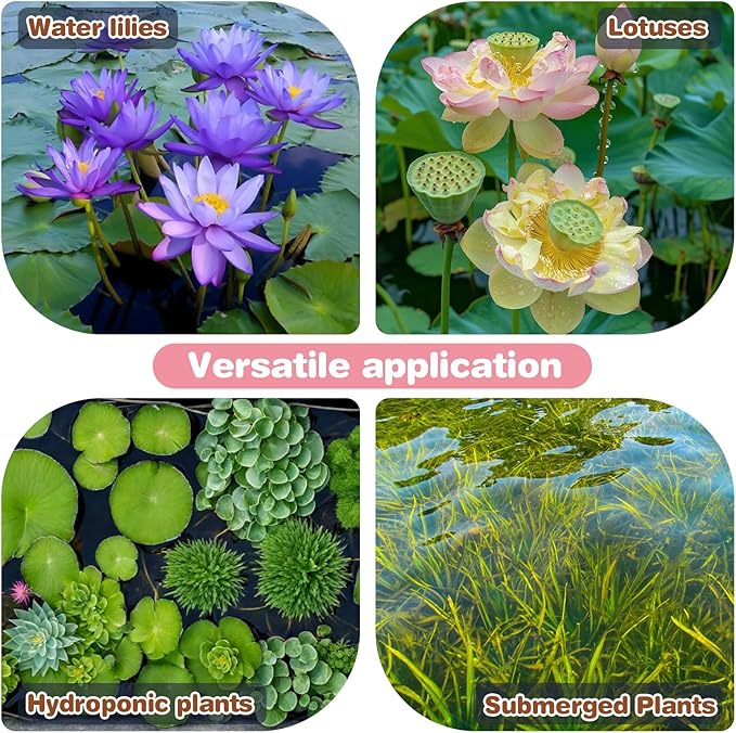 Aquatic Plant Soil & Aquarium Soil, Natural Organic Substrate for Water Plants - Safe for Fish, Nutrient-Rich Clay Base for Lotus & Water Lily (AquaticSoil, 3.3 LBS)