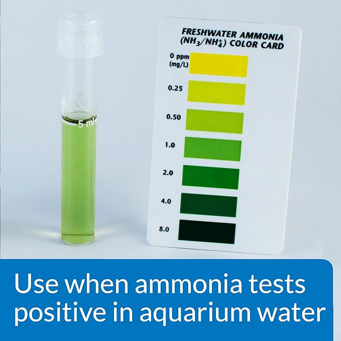 API AMMO-LOCK Freshwater and Saltwater Aquarium Ammonia Detoxifier 8-Ounce Bottle