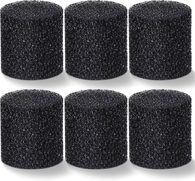 Aquarium Filter Replacement Sponges, Fish Tank Filter Replacement Accessories, for Model PAI-8818, Including 6 Bio-Filter Sponges