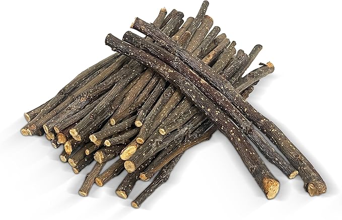 Rabbit Hole Hay - All Natural Apple Chew Sticks for Small Pets - 24 oz - Large Pack, Healthy Treat