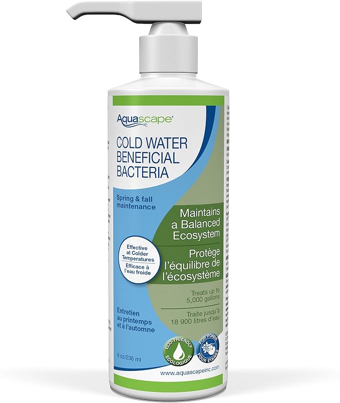 Aquascape Cold Water Beneficial Bacteria for Pond and Water Features 8 oz. / 236ml, 98892