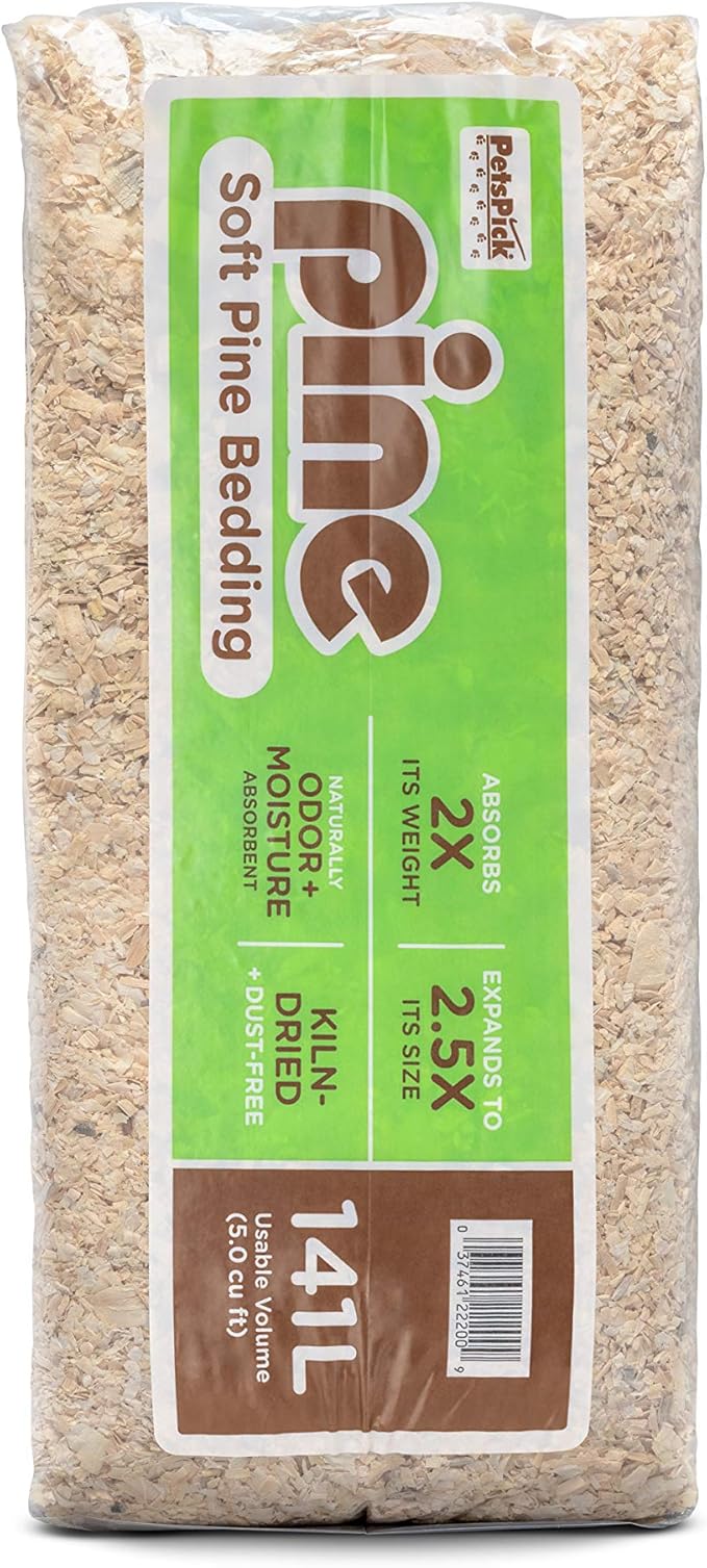 PETSPICK Pine Small Pet Bedding, 141L
