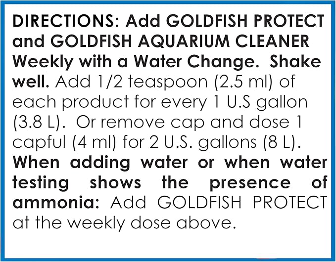API GOLDFISH CARE PACK Aquarium Water Conditioner 1.25-Ounce Bottle