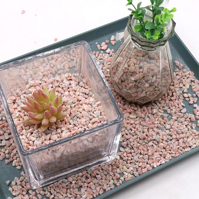 Pink Coarse Sand for Plants, Horticultural Sand, 1/8 Inch, 2 lbs