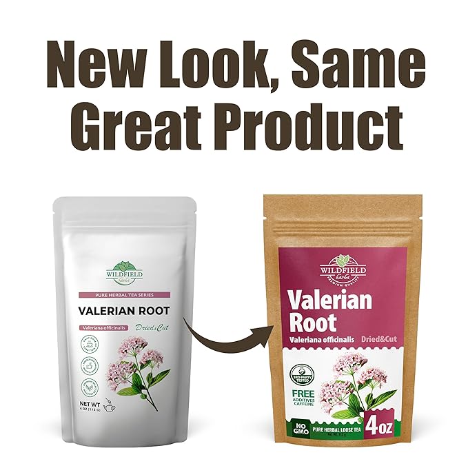 4 oz. Valerian Root Herb Tea (Valeriana Officinalis) – 113g Dried Valerian Root Herbal Tea Raíz de Valeriana