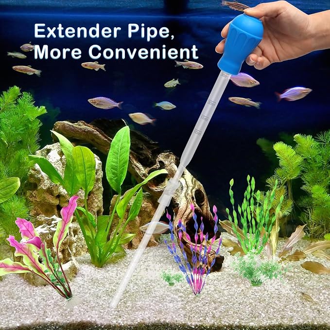5In1 Aquarium Coral Feeder Kit, Droppers, Straight/Curved Tweezers, Black | Coral Feeder Kit 60ml And 30ml Droppers, Extender Pipe, Straight And Curved Tweezers, For Reef Feeding And Aquarium Cleaning