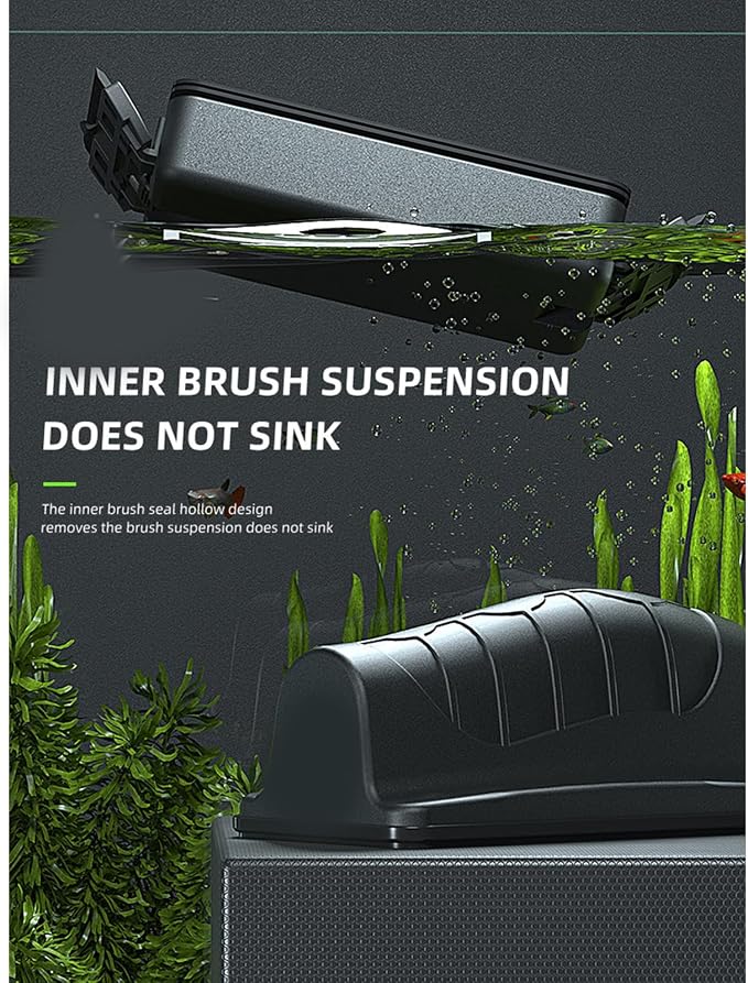 Fish Aquarium Super Strong Glass Fish Tanks Magnet Brush Algae Scrapers Floating Brush