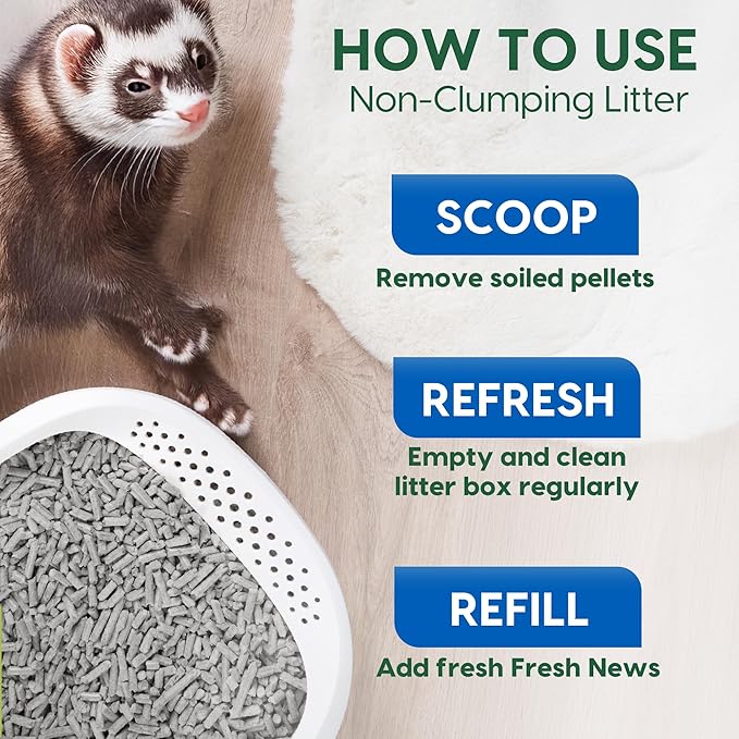 Fresh News Recycled Paper Small Animal Litter Bedding, 20 Liters, Packaging May Vary