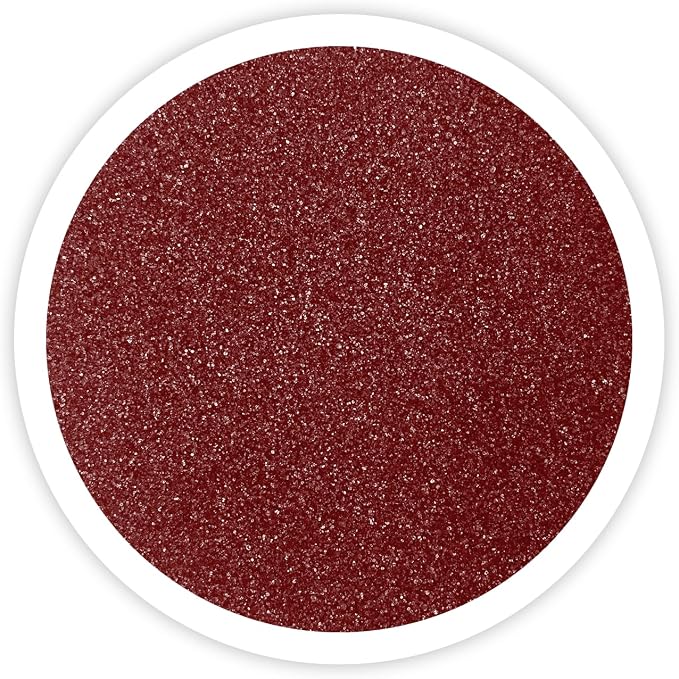 Sandsational Sparkle Burgundy Unity Sand, 3 LB (48 oz), Dark Red Colored for Weddings, Vase Filler, Home Decor, Crafts, Terrariums, and More