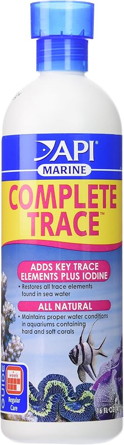 API MARINE COMPLETE TRACE Aquarium Water Conditioner 16-Ounce Bottle