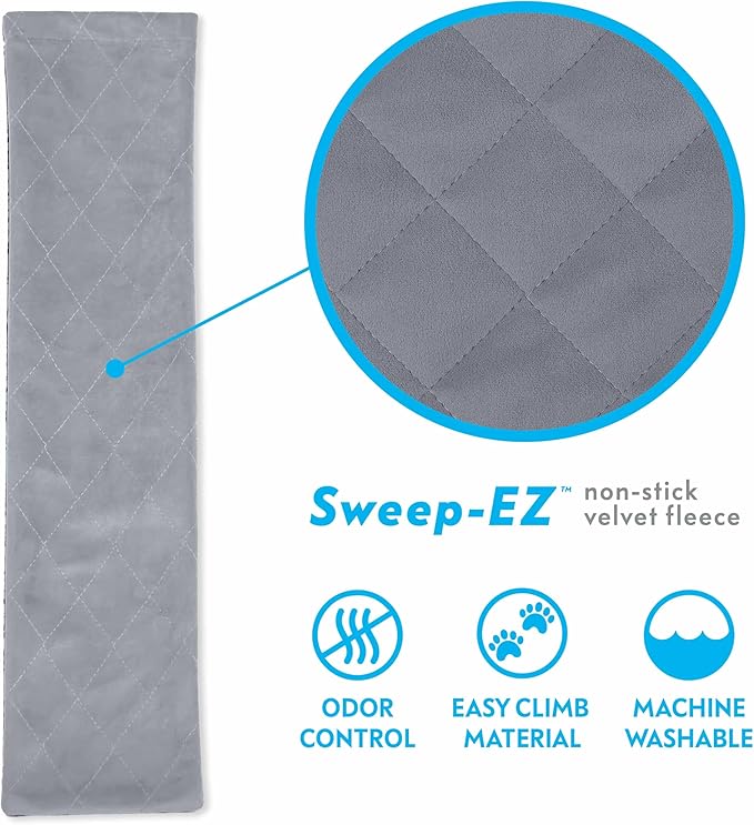 Paw Inspired Fitted Fleece Exit Ramp Cover for Ferret Nation & Critter Nation Cage, Washable Ramp Protector for Exterior Cage Ladder, for Ferrets, Rats, Chinchillas, Hedgehogs & Small Animals