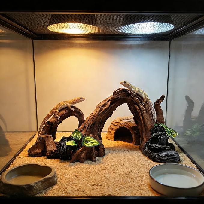Large Fish Tank, Sunken Wood Decoration, Aquarium Accessories, Artificial Driftwood Landscape Center Ornaments, Suitable for Decorating Fighting Fish, Shrimp, Goldfish, and Reptiles