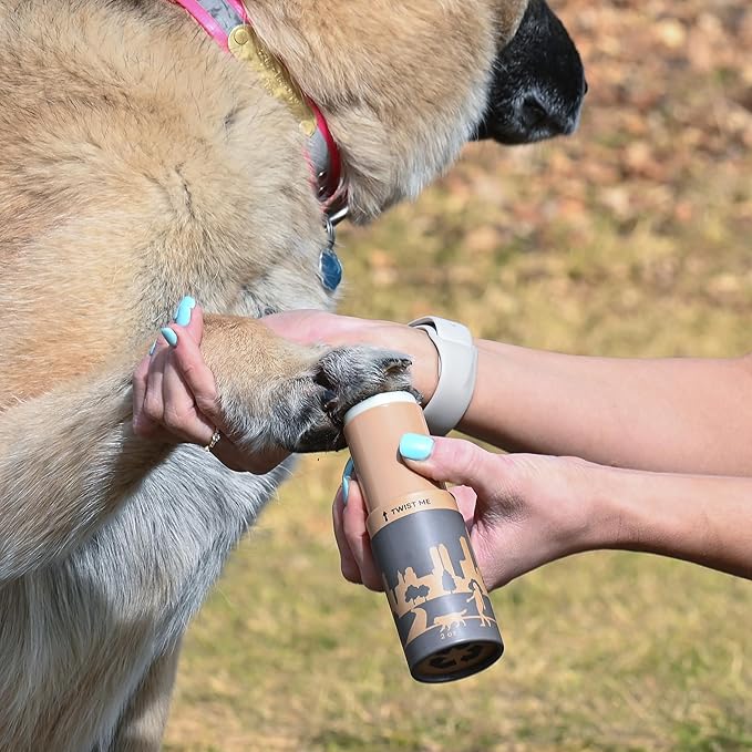 Rhino Wax - Dog Paw Protector for Hot Pavement - Use Street Wax Before Taking Dogs on Asphalt - Balm Protects from Warm Surfaces Rocks Road Debris - Great for Dogs who Hate Dog Shoes for Hot Pavement
