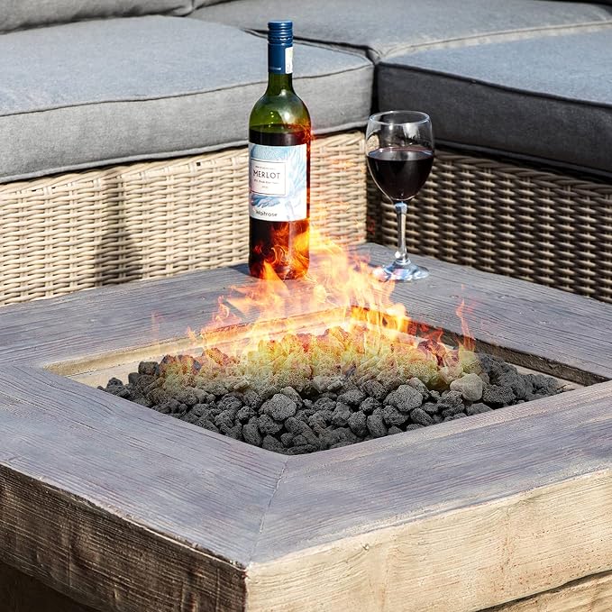 Stanbroil 10 Pounds Lava Rock Granules for Fireplaces, Fire Pits 0.4"-0.8" | Black Rock for Indoor or Outdoor Fire Bowls, Gas Log Sets