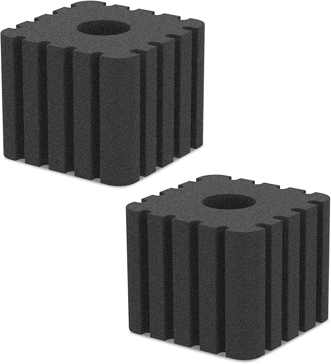 AQQA Aquarium Sponge Filter Replacement Sponges for AQ046-M (2Pack)