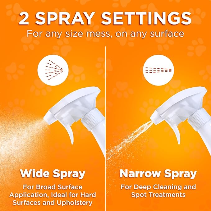 POOPH Kitty Odor Eliminator Spray 32oz Fragrance Free Cat Odor Remover for Urine Poop Pee Litter Box Deodorizer for Furniture Bedding and Carpet