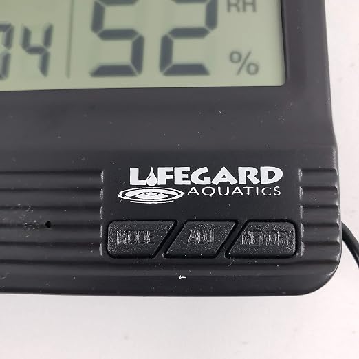 LIFEGARD DIGITAL THERMOMETER HYGROMETER with Probe