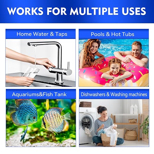 Water Hardness Test Strips, Fast & Reliable Results (0-425 ppm) | Instant Hard Water Testing Kit for Home, Aquarium, Pool, Spa, Drinking Water, 150 Strips