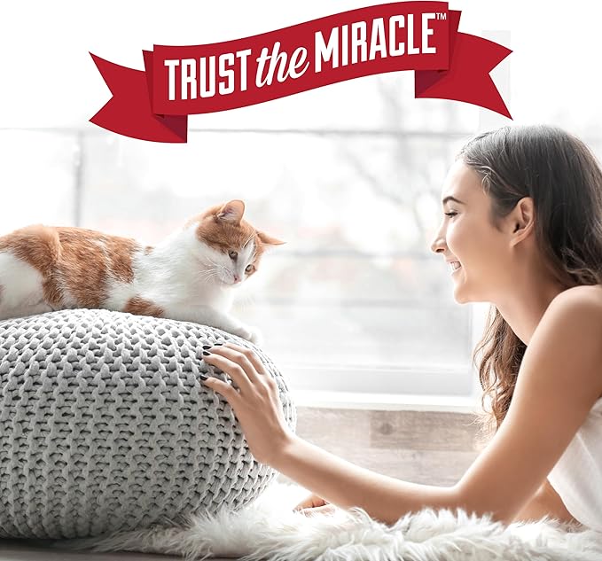 Nature's Miracle Advanced Cat Stain and Odor Eliminator Spray,Severe Mess Enzymatic Formula,32 fl oz,(Pack of 2)