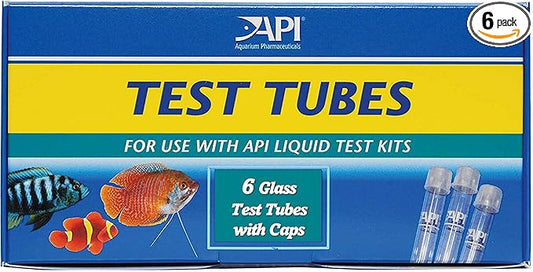 API Replacement Test Tubes for Aquarium Test Kits 6 Pack Bundle