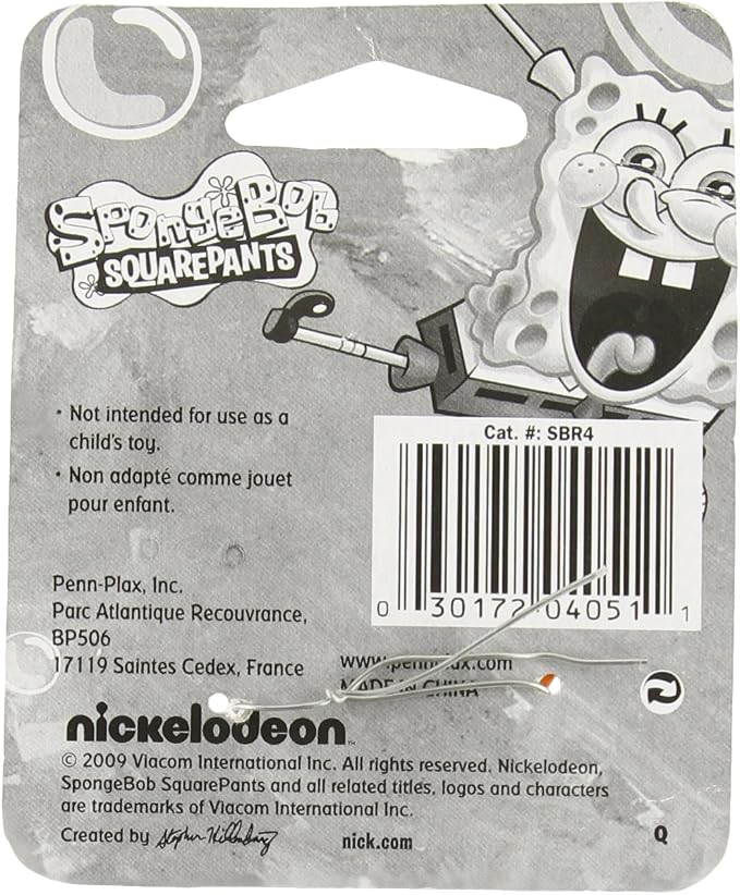 Penn-Plax Officially Licensed Spongebob Squarepants Aquarium Ornament – Plankton (Mini/Small Size) – Great for Freshwater and Saltwater Tanks