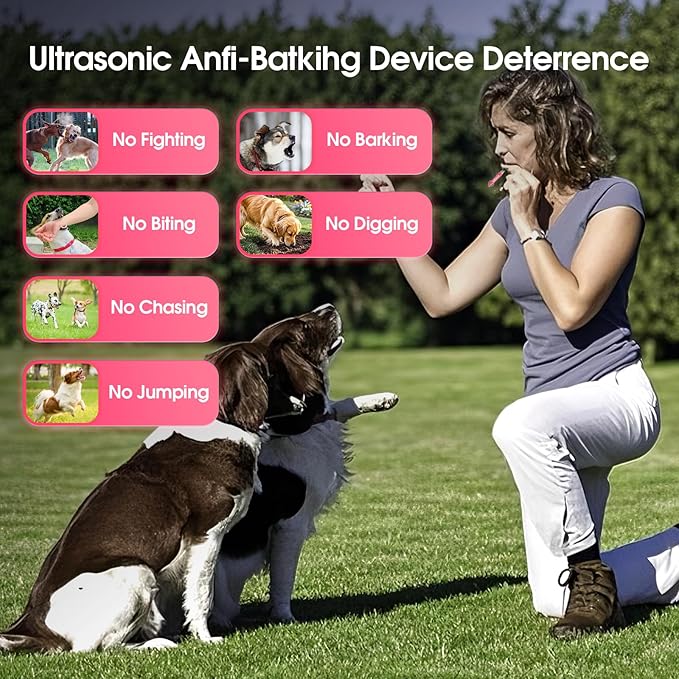 KIVORA 4 Pack Dog Whistle to Stop Barking Neighbors Dog,304 Stainless Steel Adjustable Ultrasonic Silent Dog Training Whistle for Recall & Bark Control,Professional Whistle Suitable for All Dogs(pink)