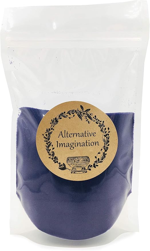 Alternative Imagination Violet Fine Colored Sand for Ritual Use, Zen Gardens, Incense Burners, Smudging Bowls, Unity Ceremonies, Mandalas, Spiritual Practices, Arts & Crafts (1 Pound)