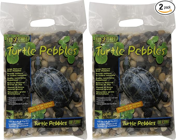 Exo Terra Turtle Pebbles, Large (Pack of 2)
