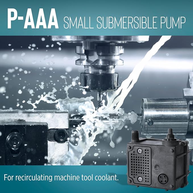 Litle Giant P-AAA, 115V, 120 GPH Small Submersible Water Pump, 6' Cord