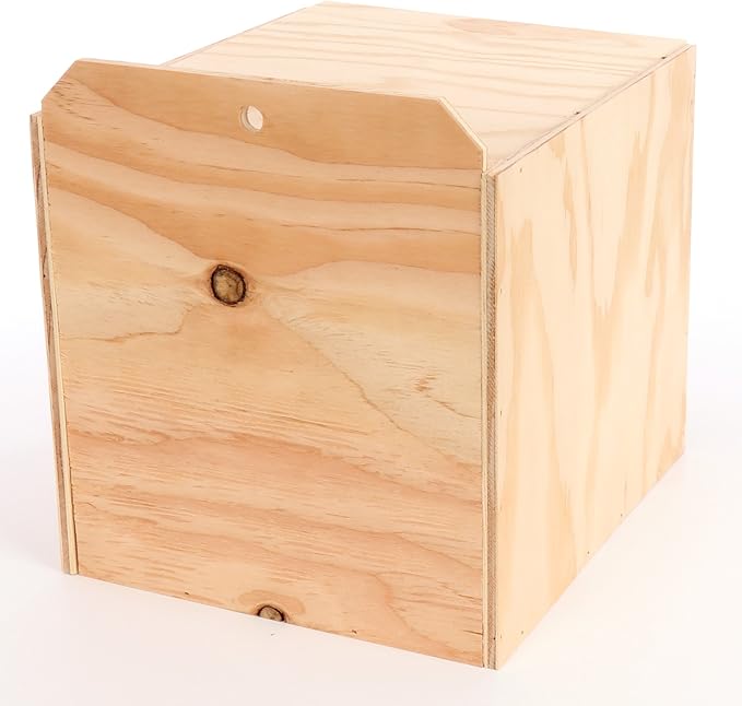 Ware Manufacturing Nest Box, Perfectly Sized for Cockatiels, Natural Wood