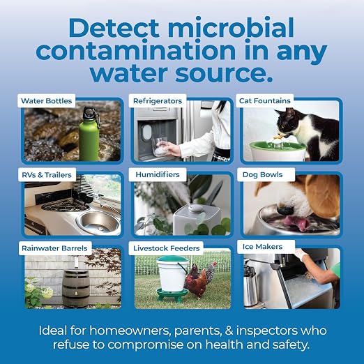Detekt® Bacteria in Water Test Kit - Drinking, Tap & Well Water - 72 Hrs