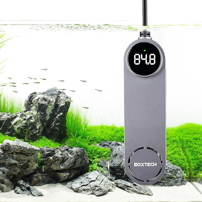 Submersible Aquarium Heater, Fish Tank Heater (20-70Gallon 300W) | Ceramic-Metal, with External Control and Digital Thermostat, Overheat Protection, Safe to Use, Adjustable Temperature