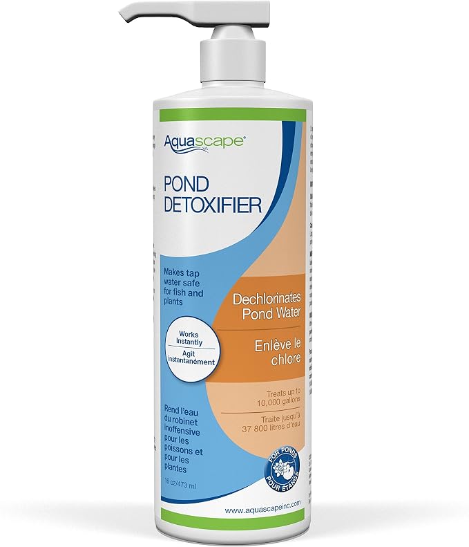 Aquascape Pond Chlorine Detoxifier and Ammonia Neutralizer (16 oz / 473 ml)