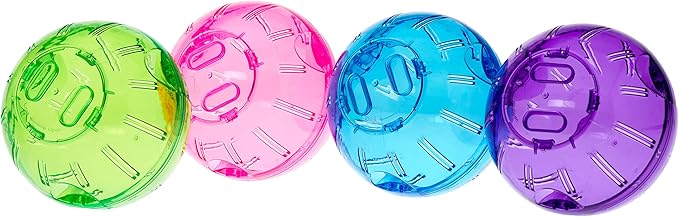 Kaytee 5" Assorted Color Run-About Exercise Ball For Pet Dwarf Hamsters & Mice